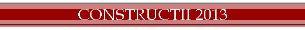 CONSTRUCTII 2013
